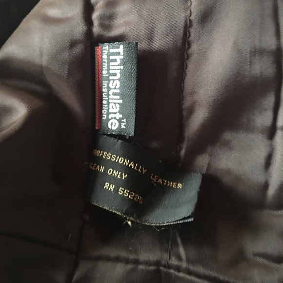 Vintage Express Brown Suede Car Coat w/thinsulate - Picture 5 of 8