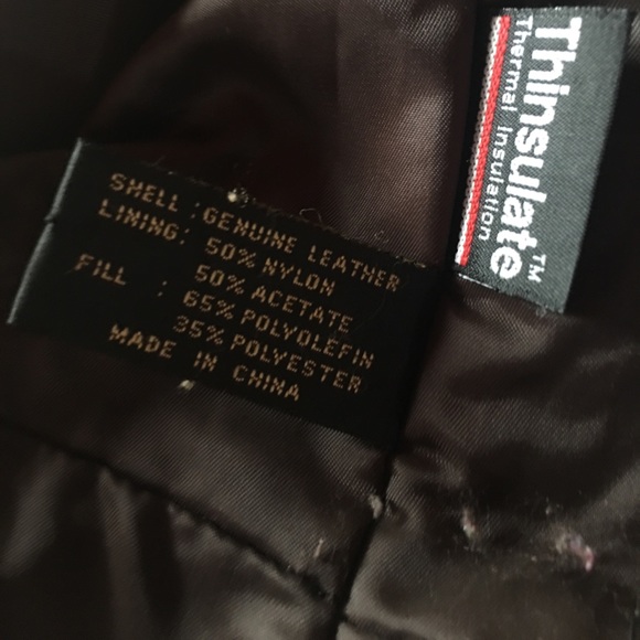 Vintage Express Brown Suede Car Coat w/thinsulate - Picture 6 of 8