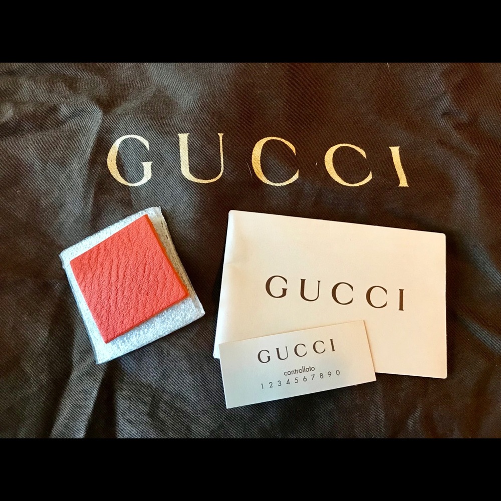 🍁SOLD🍁NWOT Gucci Bamboo Leather Backpack  - Picture 5 of 8