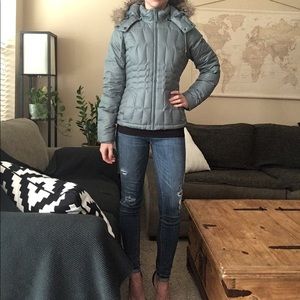 RESERVED Eddie Bauer Hooded Goose Down Puffer Coat