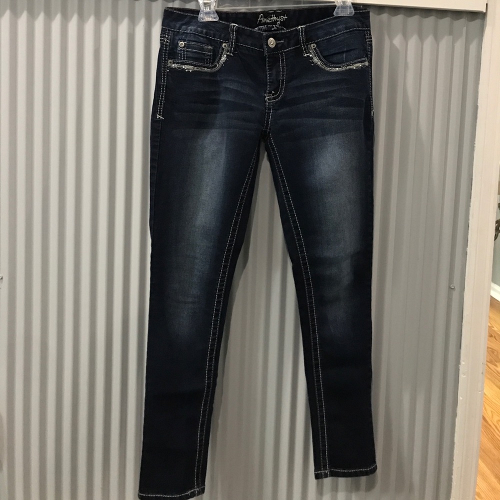 Amethyst Dark Wash Skinny Jean