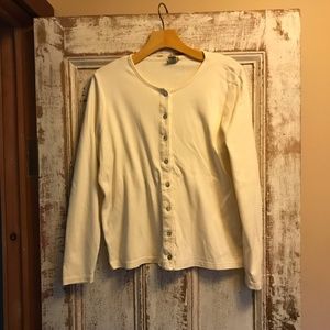 LL Bean Cotton Cardigan