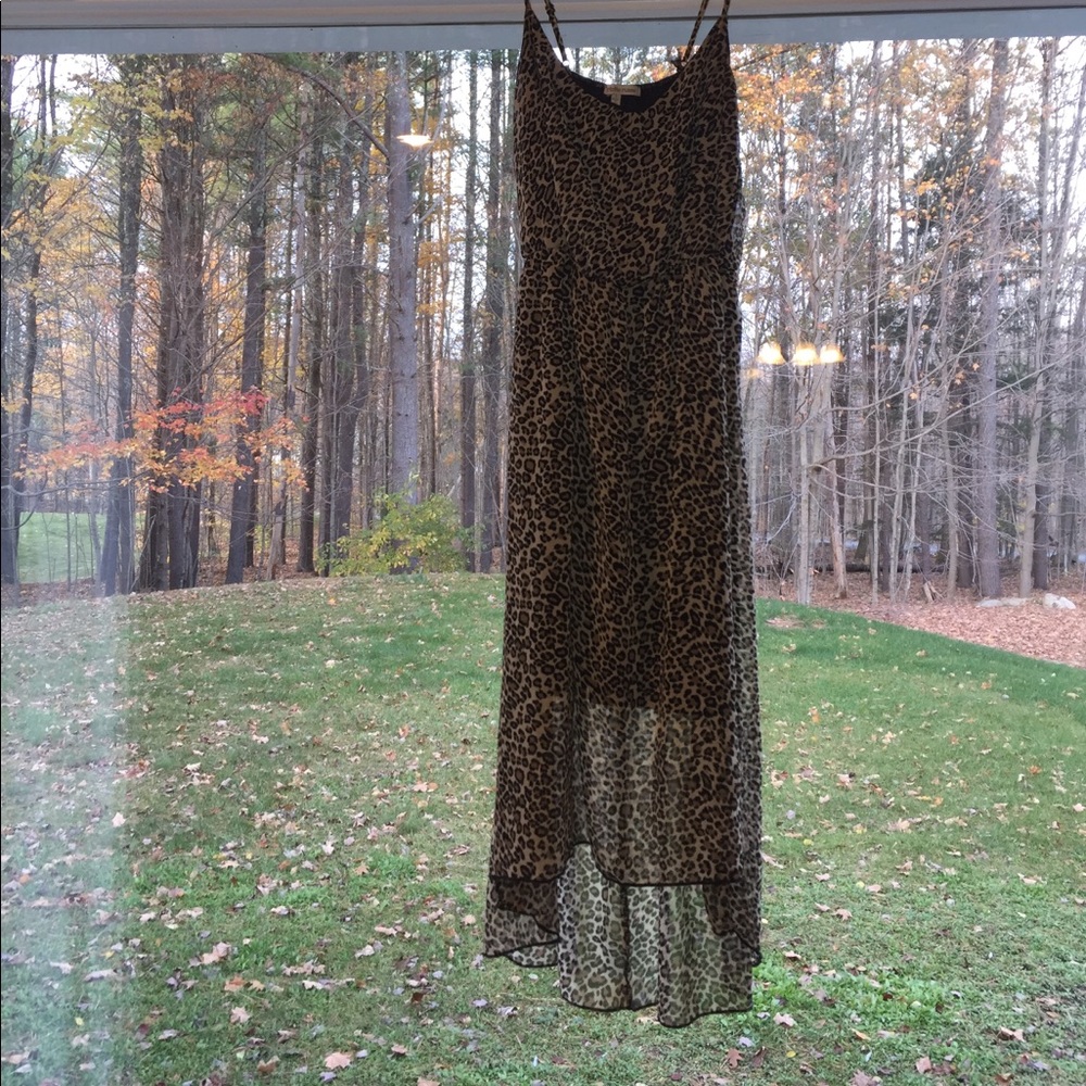 LEOPARD PRINT CHARLOTTE RUSSE DRESS - Picture 2 of 3