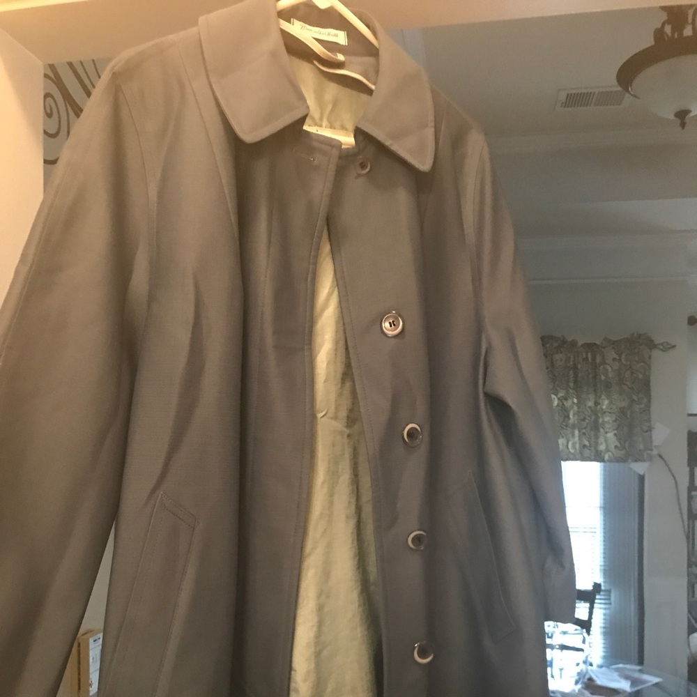 NWOT light blue trench coat