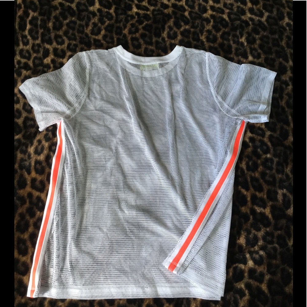 Forever 21 fishnet t-shirt