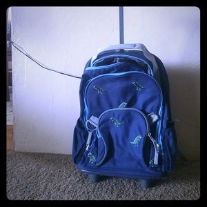Rolling backpack
