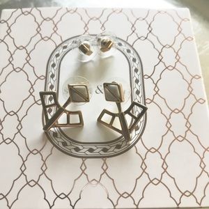 Stella and Dot Mondrian ear jackets