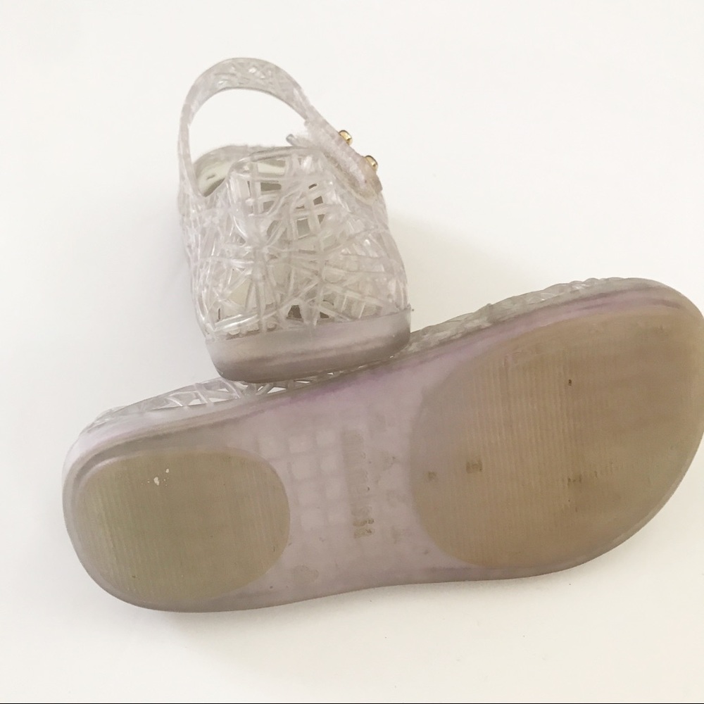 🎉SOLD🎉Mini Melissa clear shoes - Picture 3 of 6