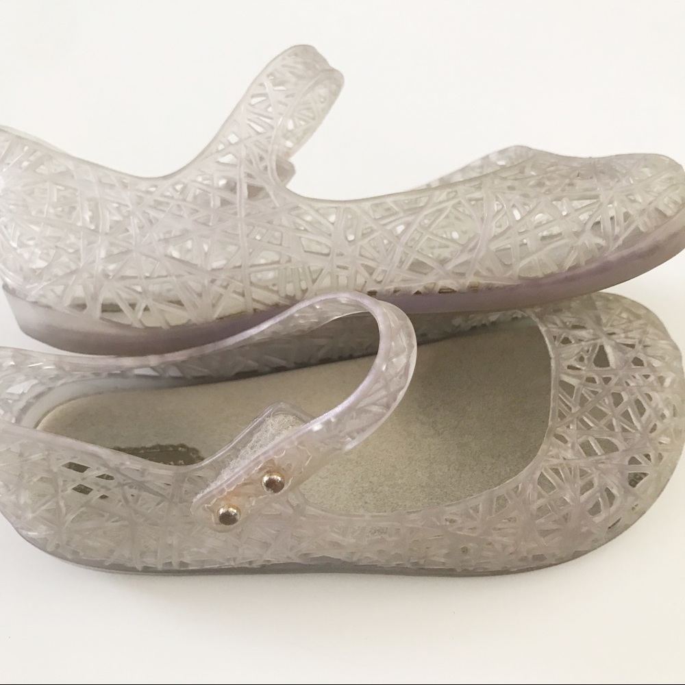 🎉SOLD🎉Mini Melissa clear shoes - Picture 4 of 6