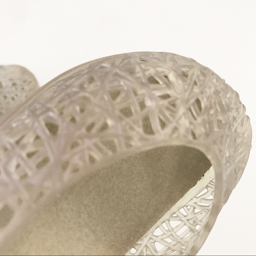 🎉SOLD🎉Mini Melissa clear shoes - Picture 5 of 6