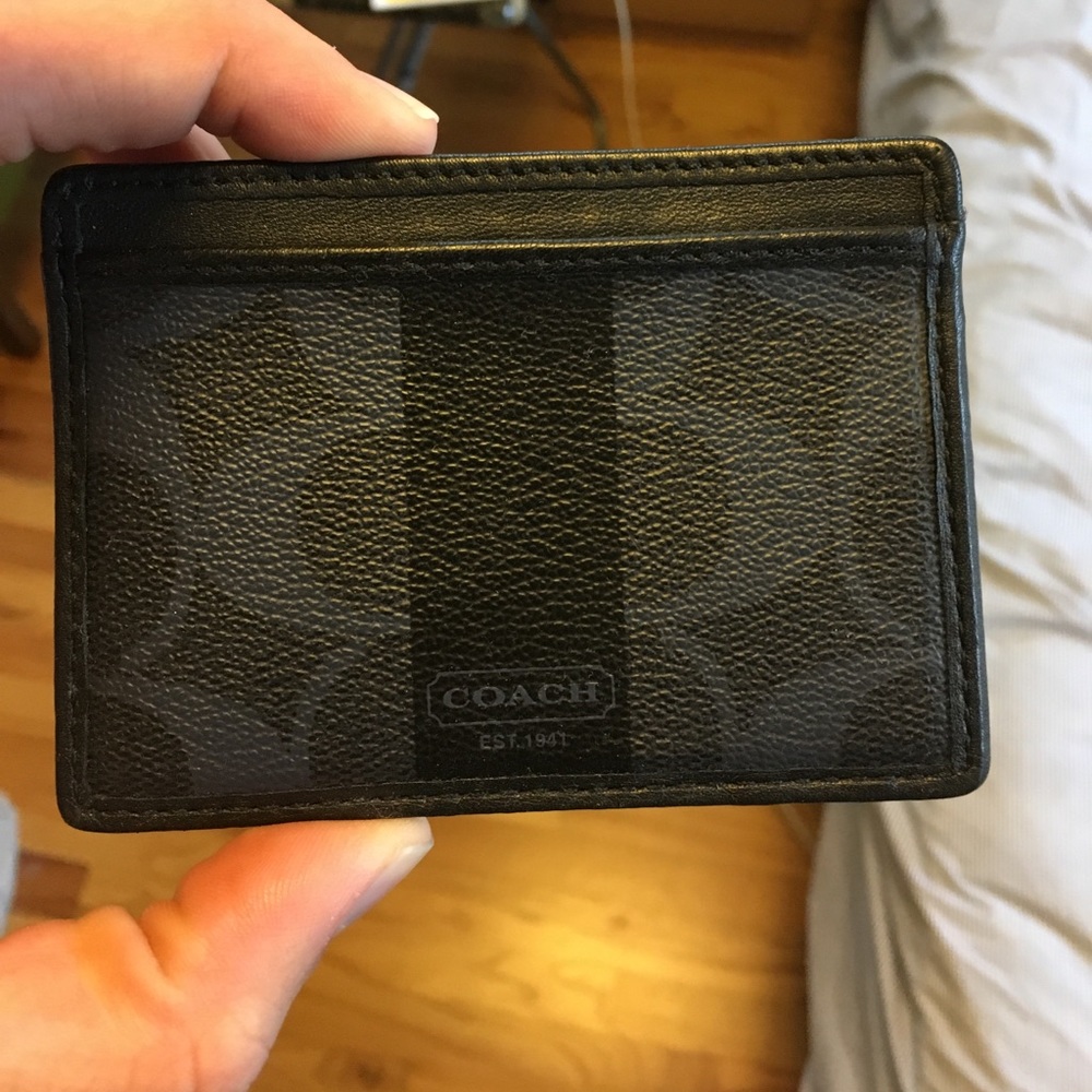 Coach Card Holder