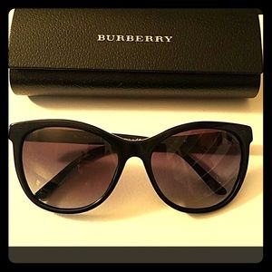 Burberry sunglasses with case