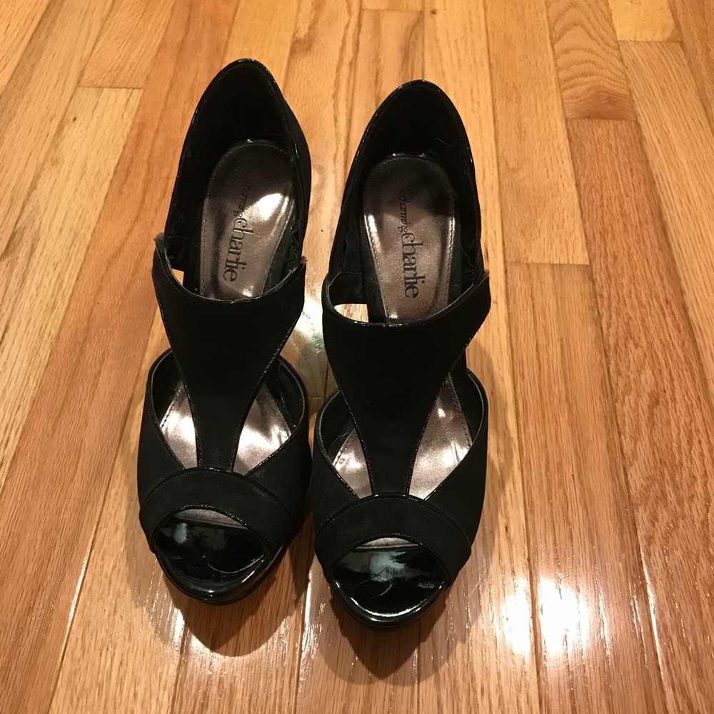 Black heels