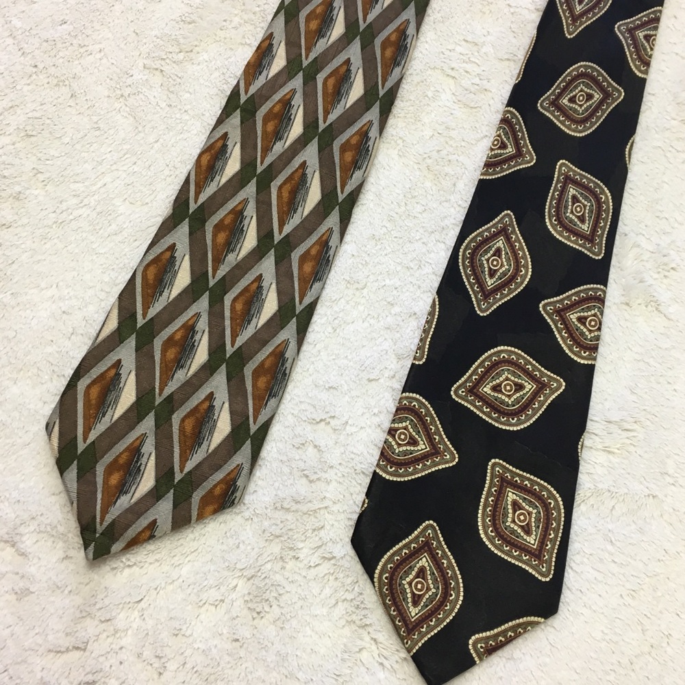 TWO Ties!! Silk Cellini & Smith-Forester