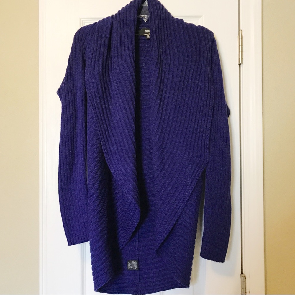 Blue Mossimo open cardigan
