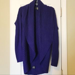 Blue Mossimo open cardigan