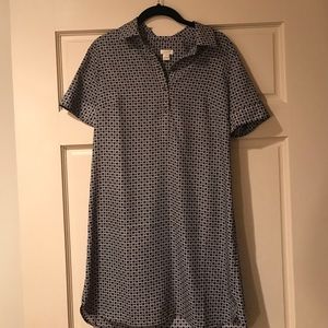 J. Crew patterned dress (size 4)