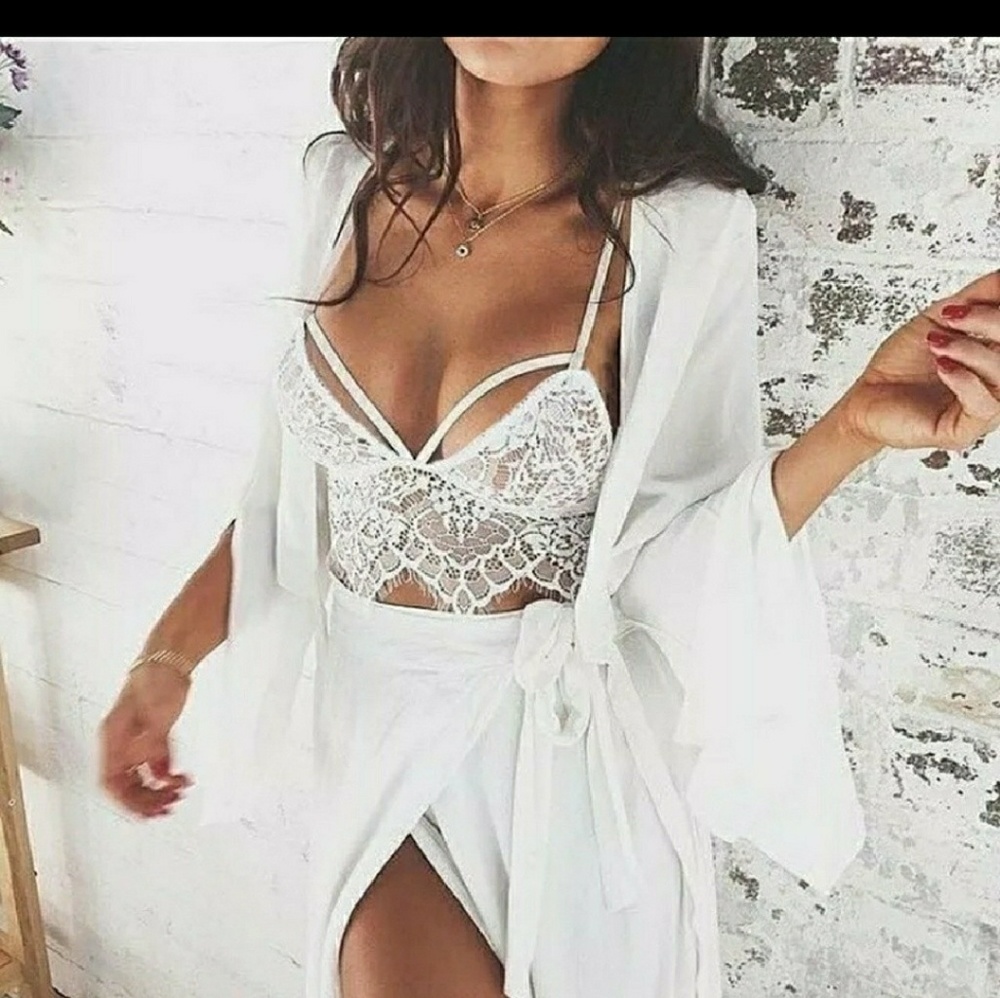 New lace bralette