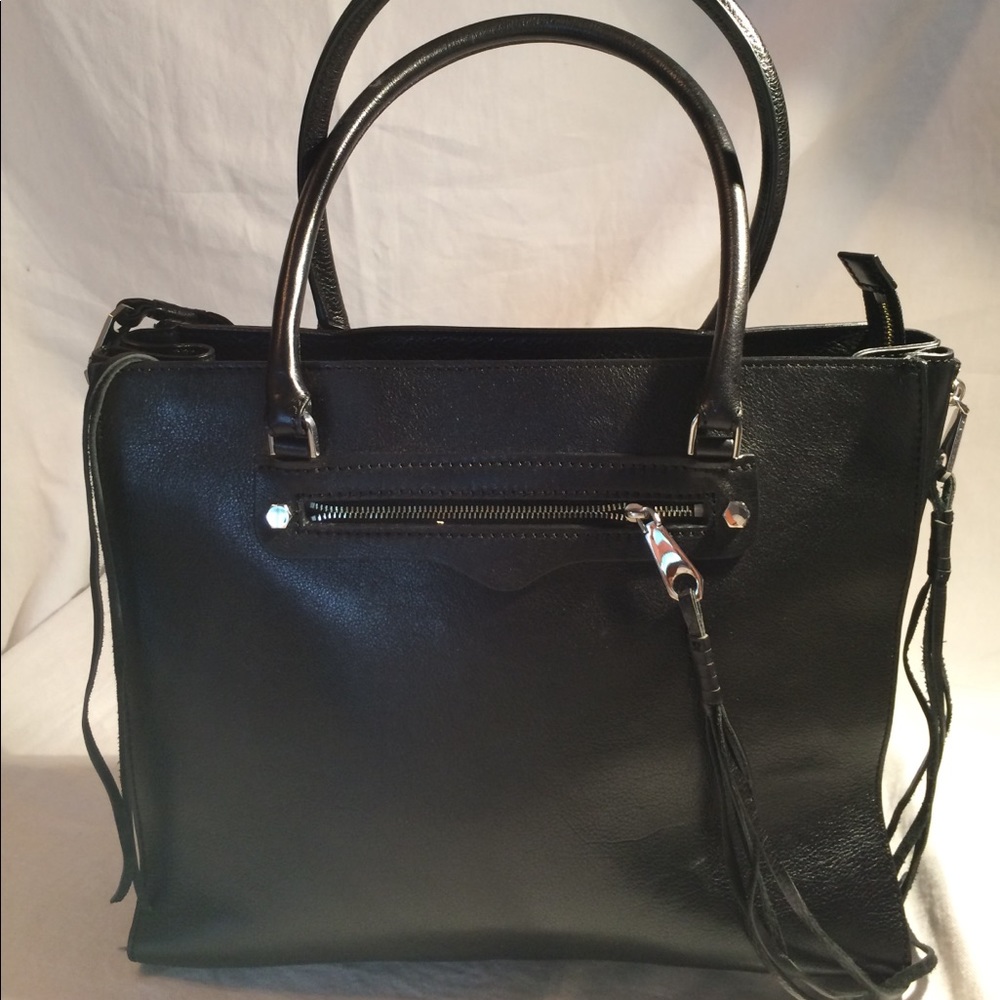 Black fringe used only once bag