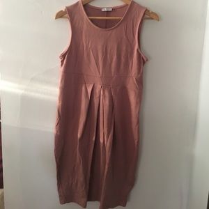 Knee length maternity dress