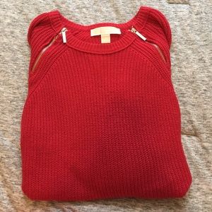 Michael Kors red sweater