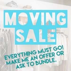 Everything must go!