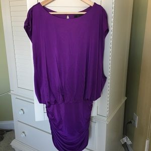 BCBG Maxazria Silky Violet Dress