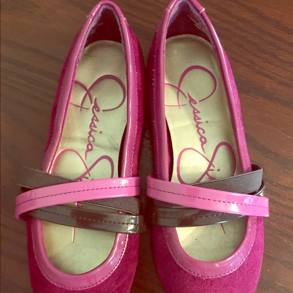Girls Jessica Simpson Mandi Flats
