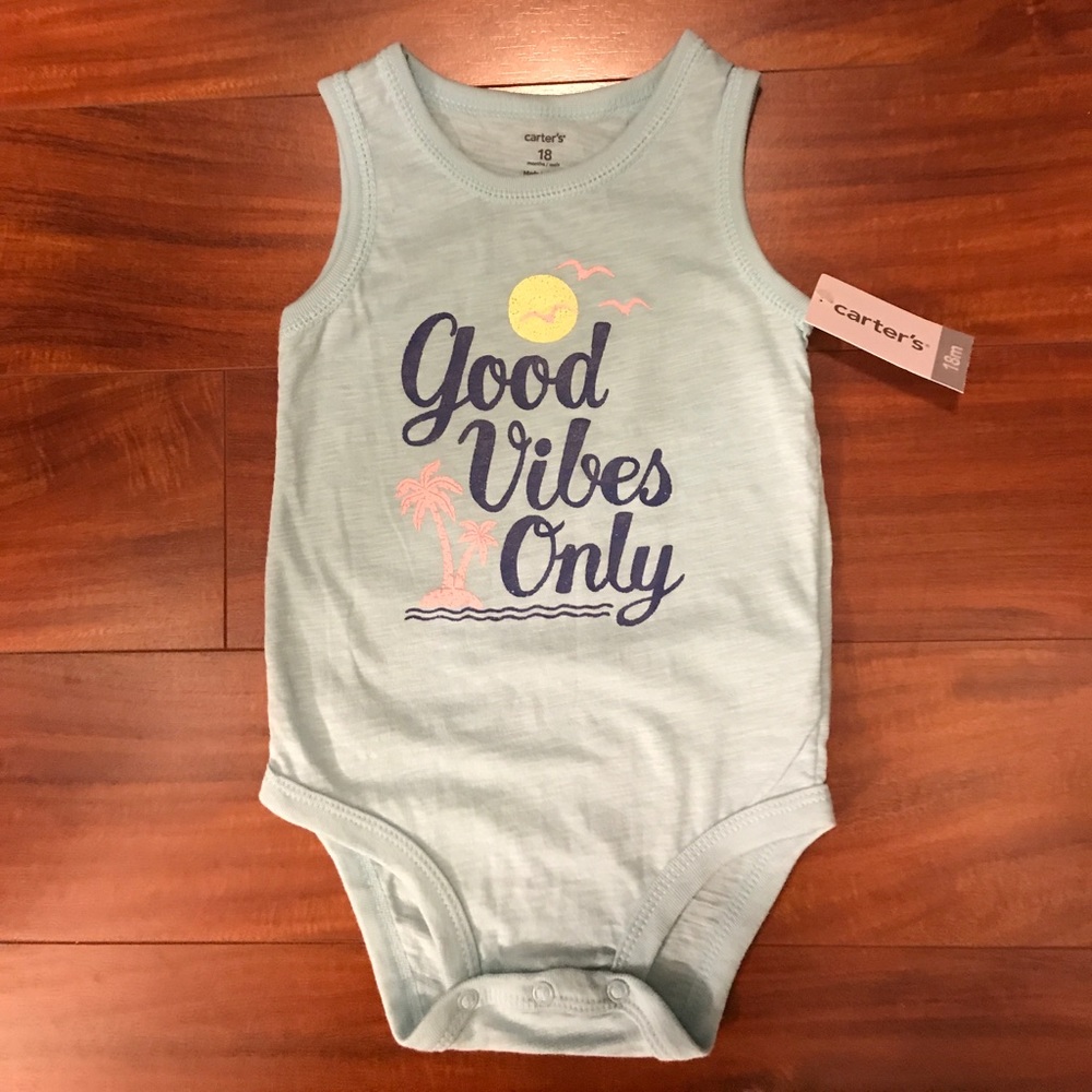 Carter’s Sleeveless Onesie - Size 18M
