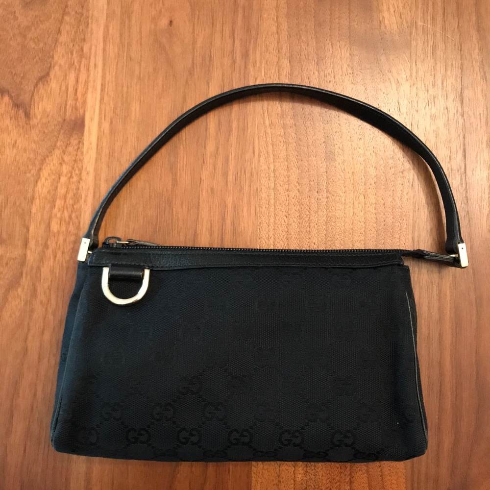 Gucci GG Monogram Pochette - Authentic & like new