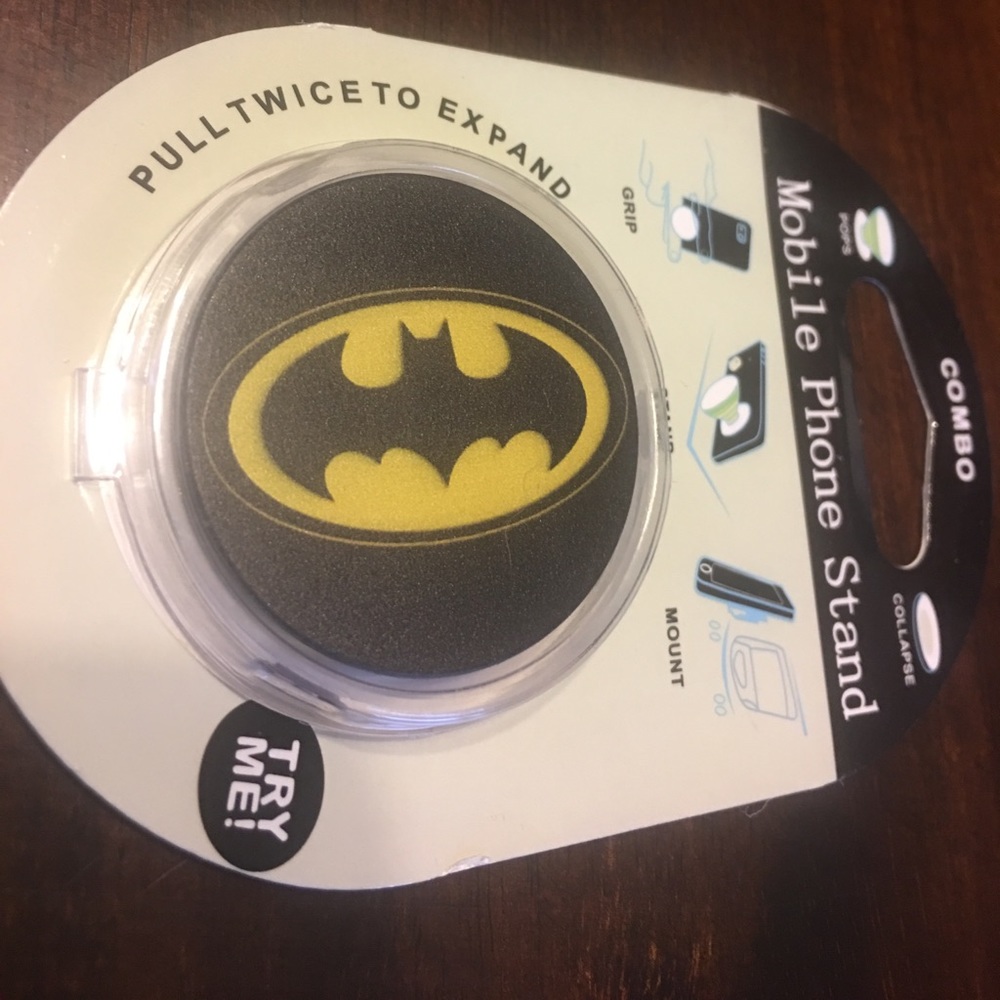 Batman Phone Gripper Mount