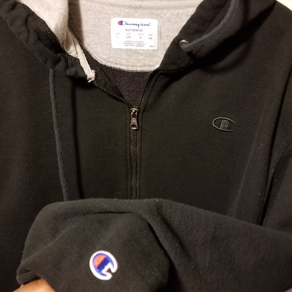 Men's Champion Zip-Up Hoodie