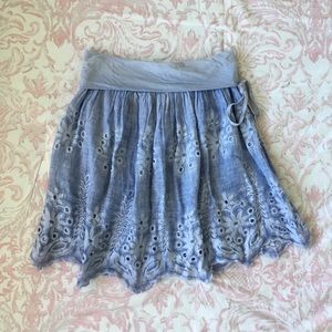 Made in Italy Soft Cotton Skirt