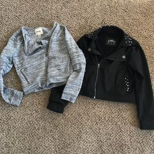 Lot of 2 Girls jackets, size 10