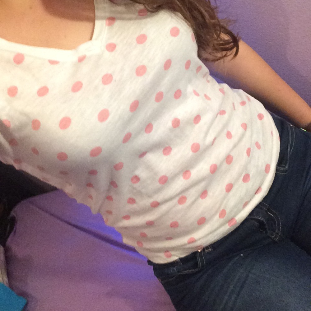 Simple poke-a-dot shirt
