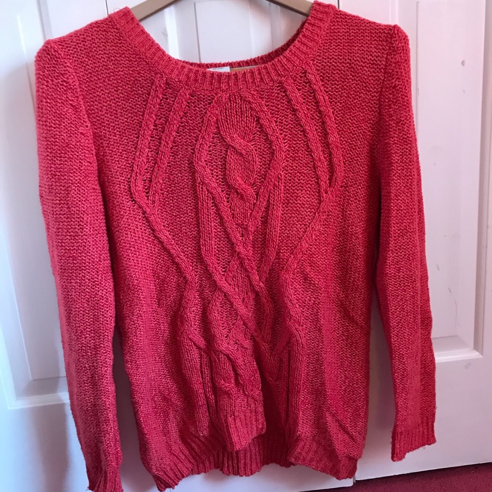 Thick knit sweater