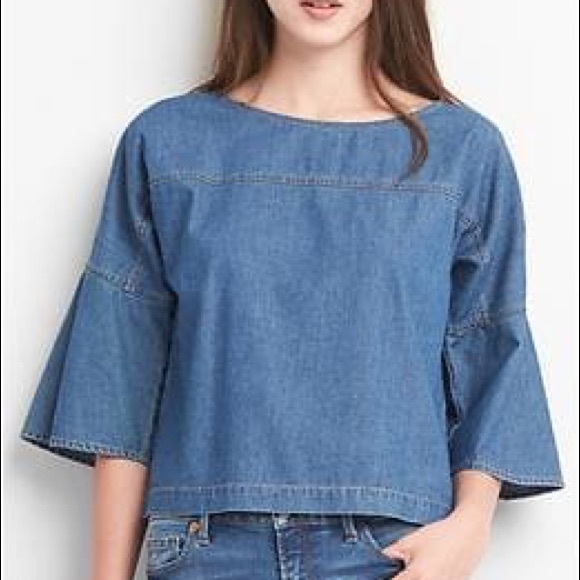 gap denim top - Picture 3 of 3