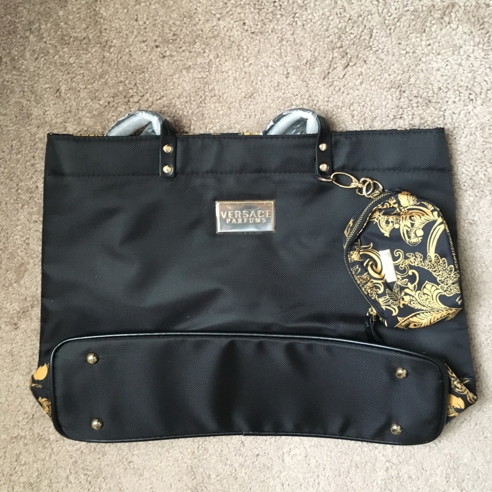 Versace Parfums Tote and Coin Purse