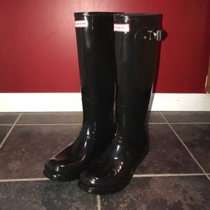 Hunter Women's Original Tall Gloss Rain Boots