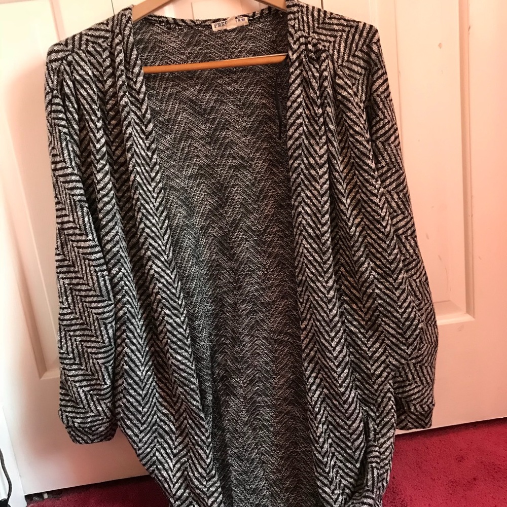 Zig zag cardigan