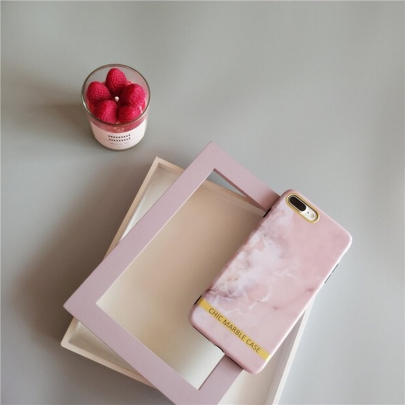 Chic Marble iPhone X soft phone case - Picture 4 of 8