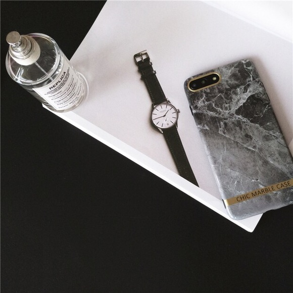 Chic Marble iPhone X soft phone case - Picture 5 of 8