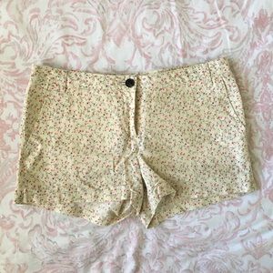 Mango Linen Shorts