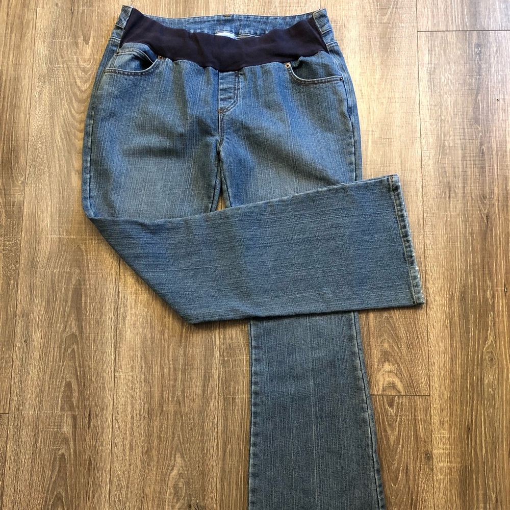 ME brand Maternity blue jeans