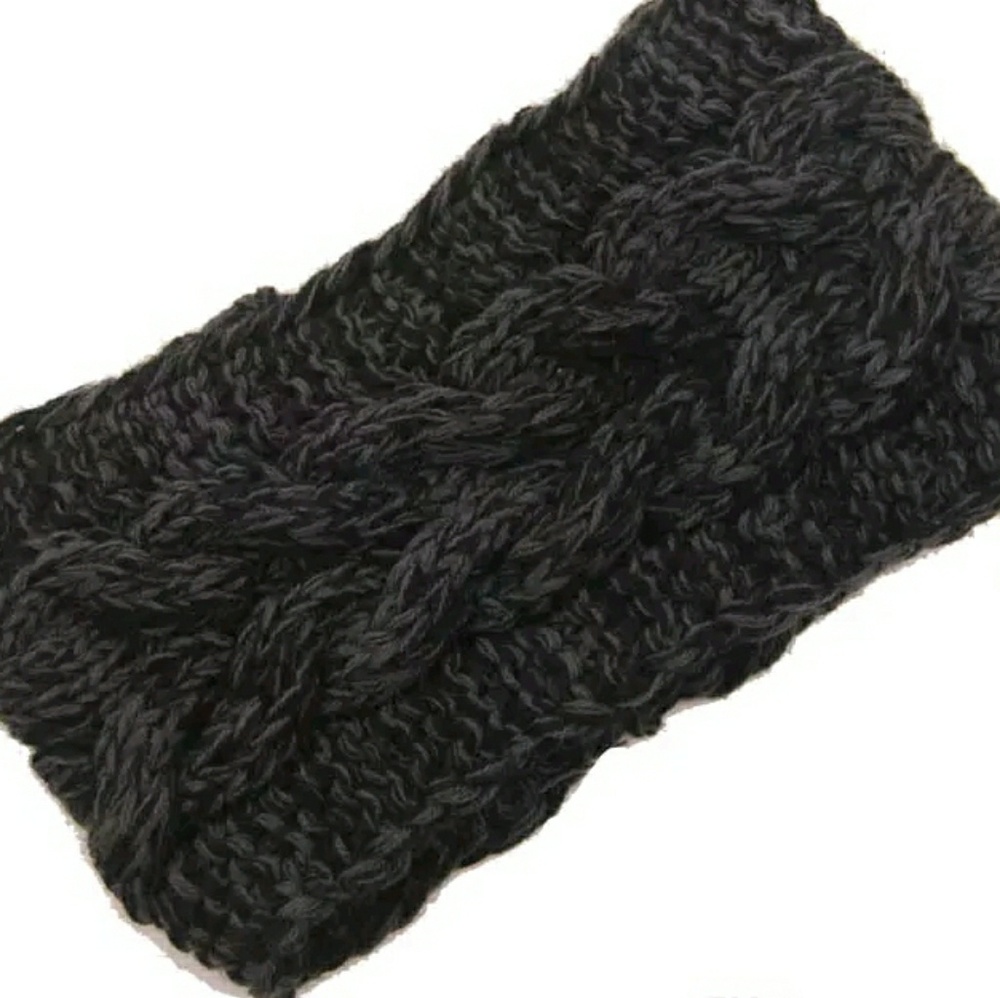Knitted warm Head band - Picture 5 of 7