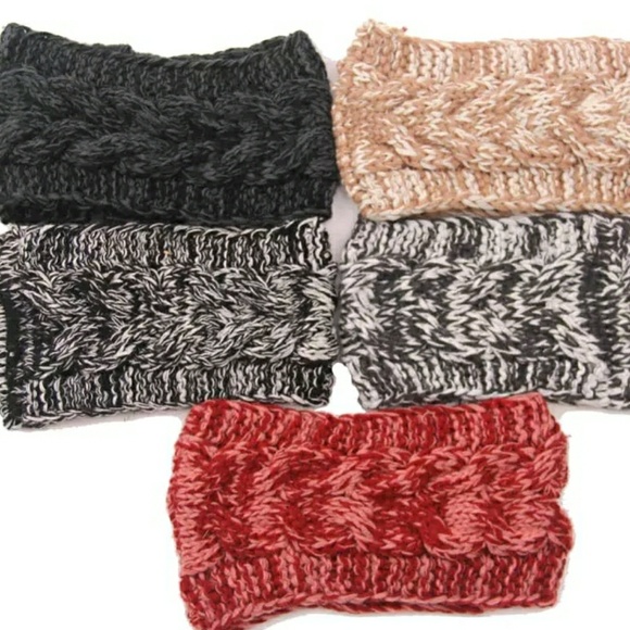 Knitted warm Head band - Picture 2 of 7