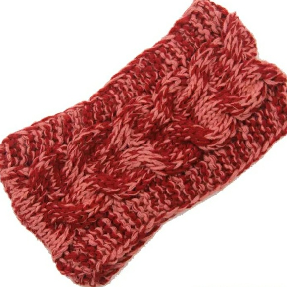 Knitted warm Head band - Picture 3 of 7