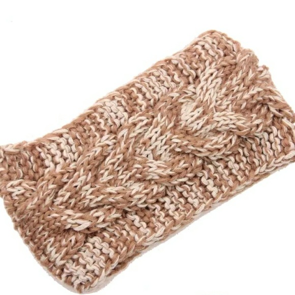 Knitted warm Head band - Picture 4 of 7