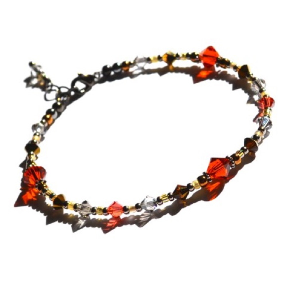 Fiery Summer sparkle Swarovski Crystal Bracelet