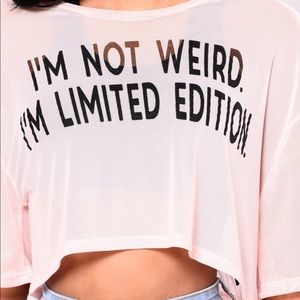 Fashion Nova - Weirdo Top - S